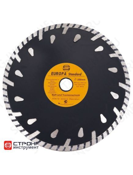 Диск алмазный турбо глубокорез PRO 230x22.23/20x10 (СТД-130)