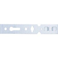 Пластина анкерная АО для оконного Профиля KBE, VEKA, 150 мм (58 c), цинк Россия